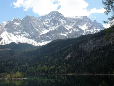 Cugšpice i jezero Ajbze kod Grainaua