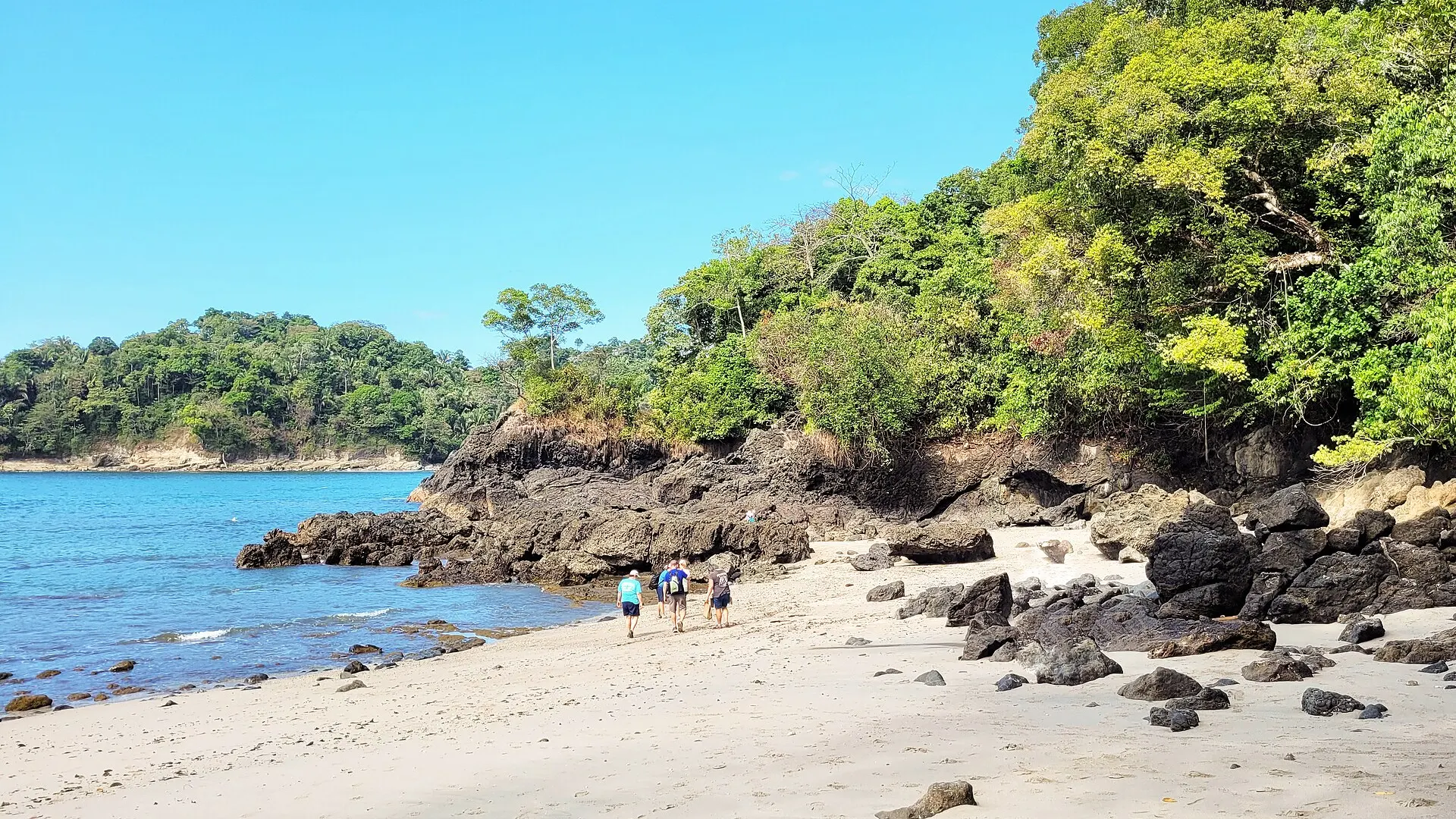 Manuel Antonio, Kostarika — plaža, park