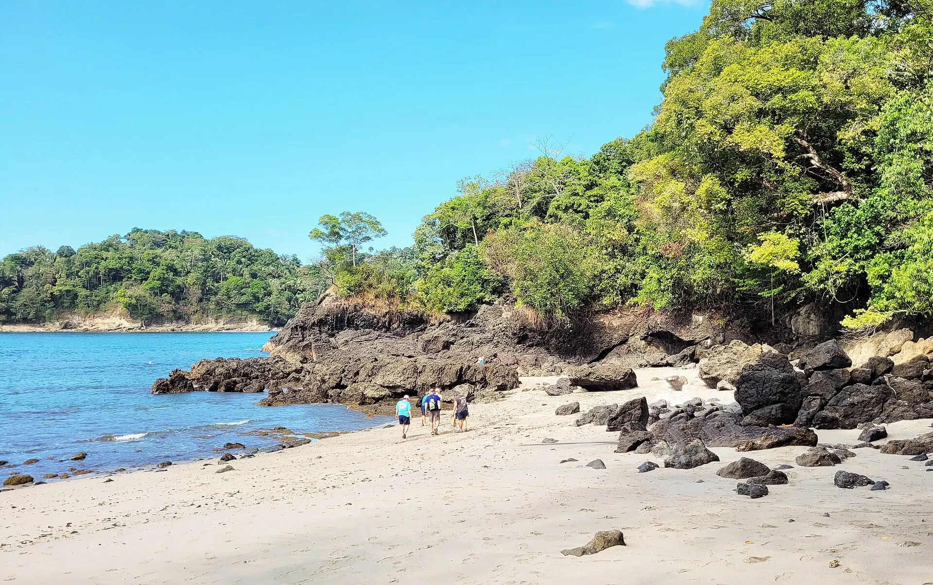 Manuel Antonio, Kostarika — plaža, park