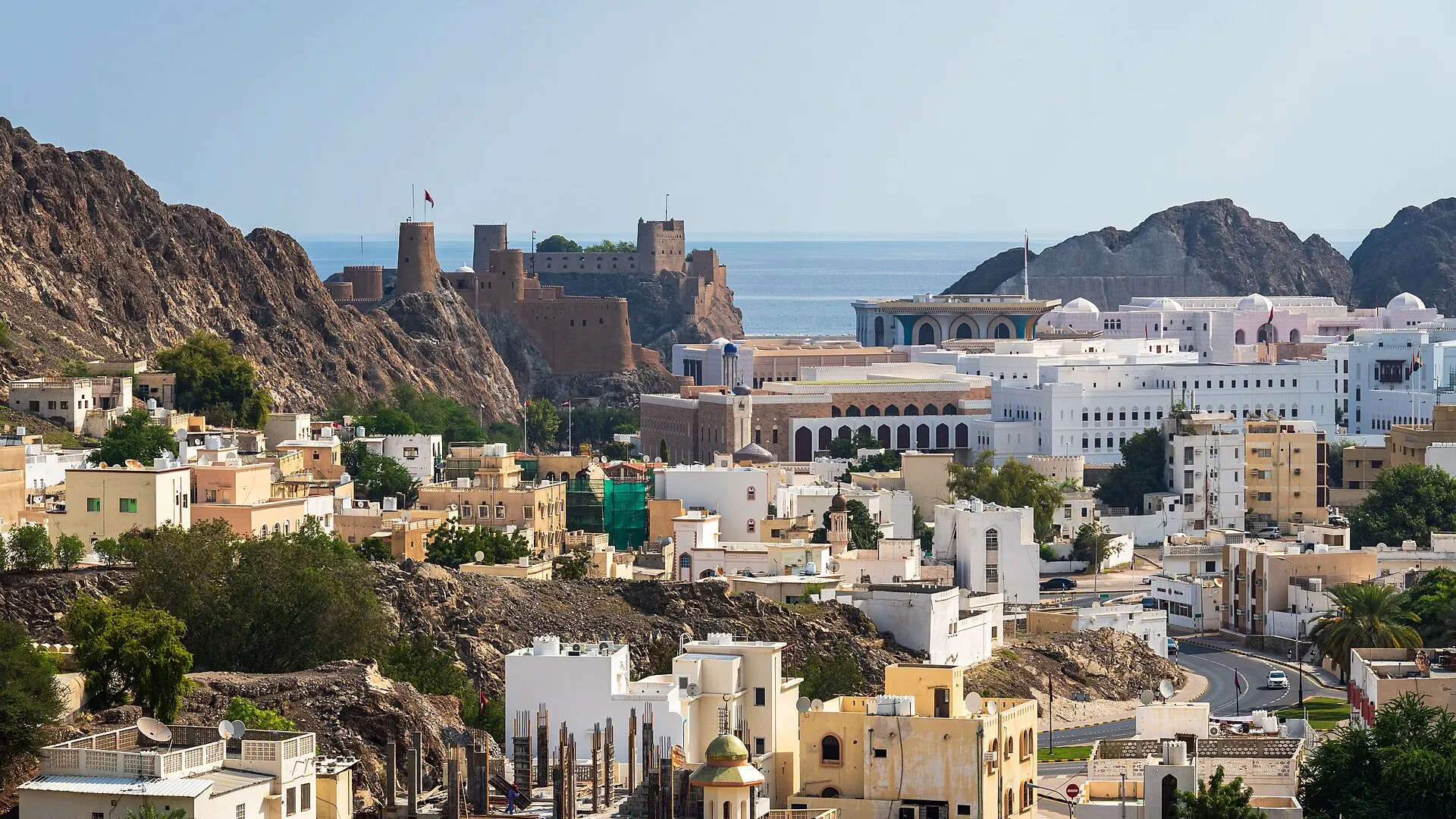 Muscat, Oman — pogled