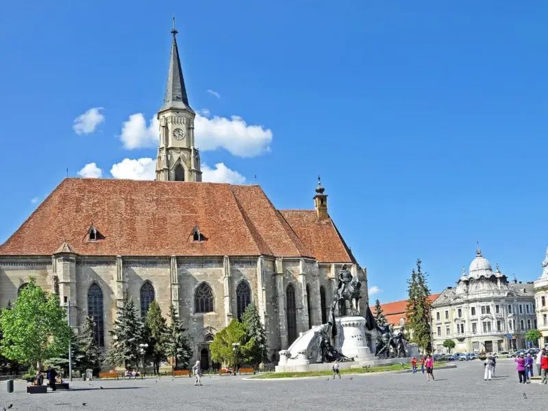 Crkva Svetog Mihajla na Trgu ujedinjenja u Klužu