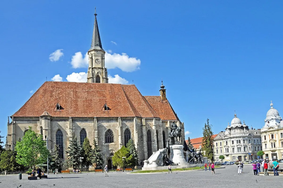 Crkva Svetog Mihajla na Trgu ujedinjenja u Klužu