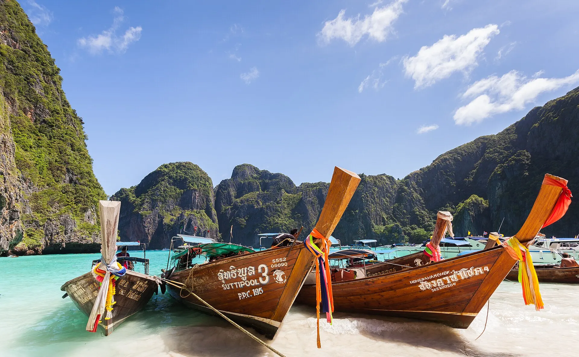 Phi Phi Islands, Tajland — plaža