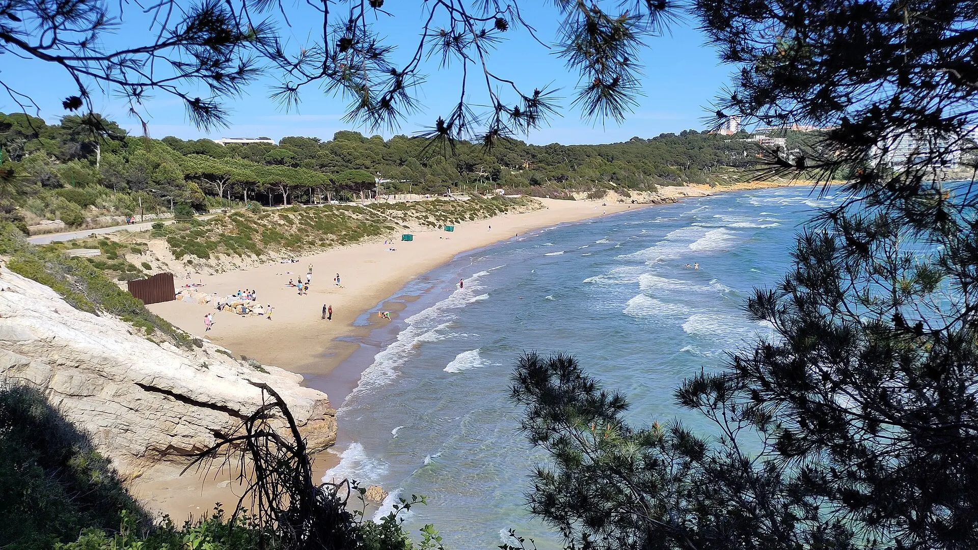 Plaža Platja Llarga u Salou, Kosta Daurada, Španija