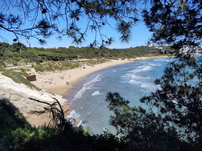 Plaža Platja Llarga u Salou, Kosta Daurada, Španija