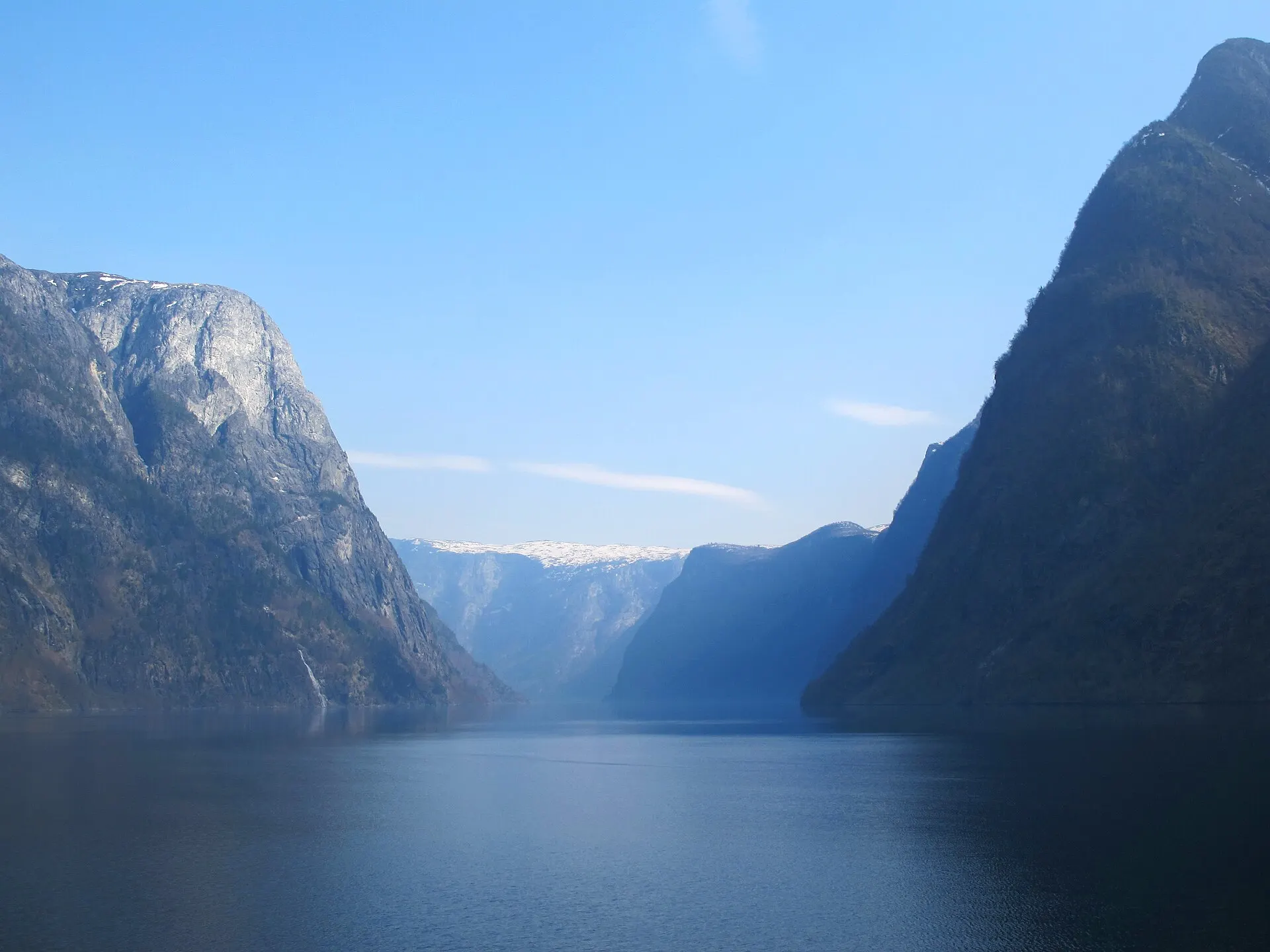 Sognefjord, Norveška — pogled